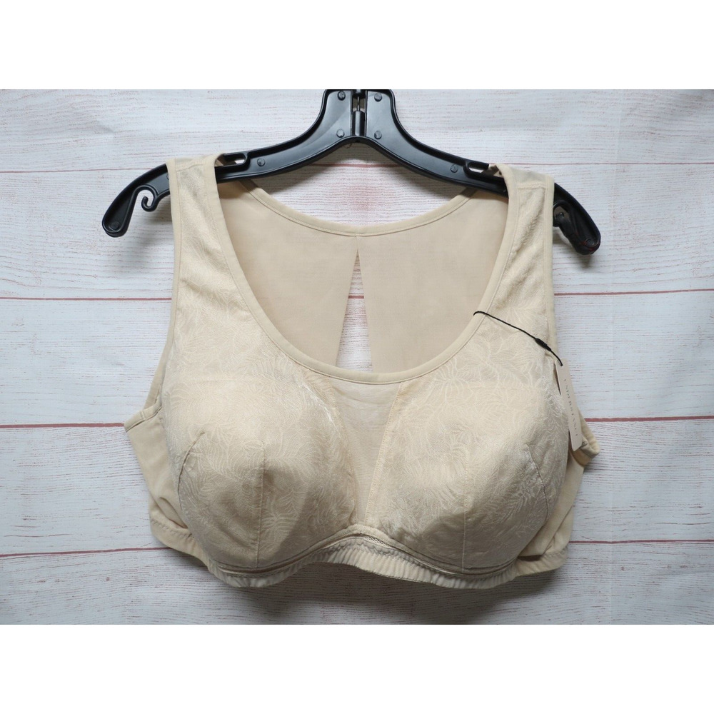 Understance Amber Smooth Lace Wireless Tank Bra Size 44 C/D w/ Tags